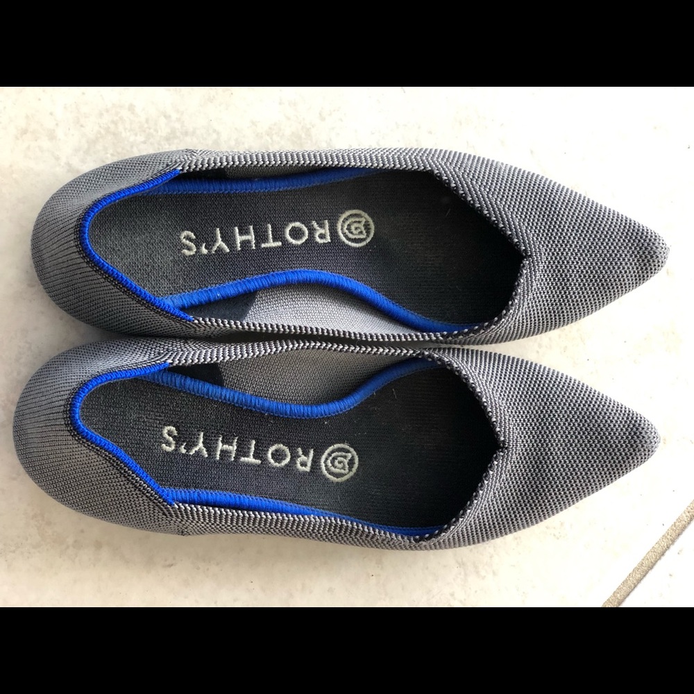 Rothy’s Gray Flats